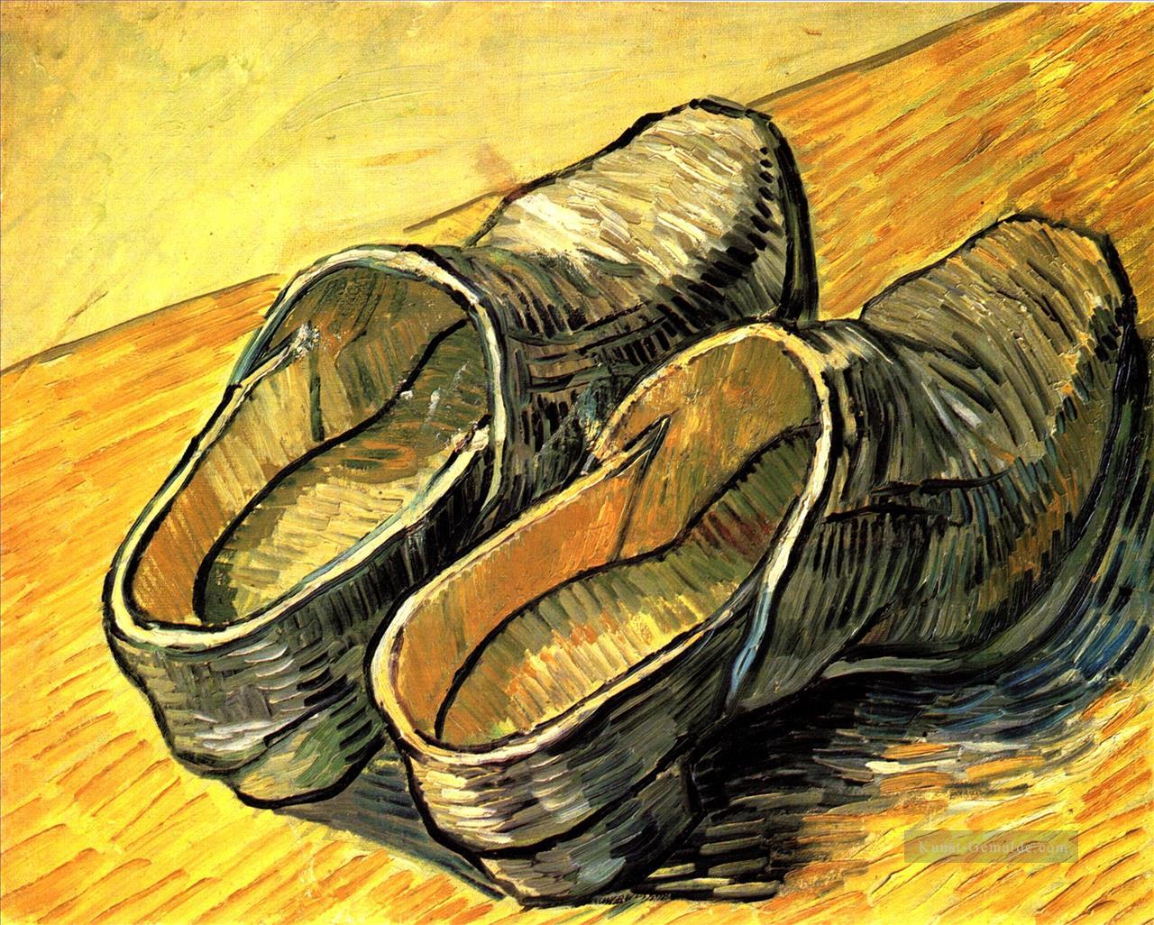 Ein Paar lederne Klötze Vincent van Gogh Ölgemälde